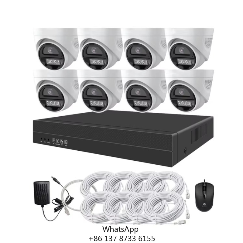 Home Security Nvr - Cctv Camera Kit 4ch 8ch Full