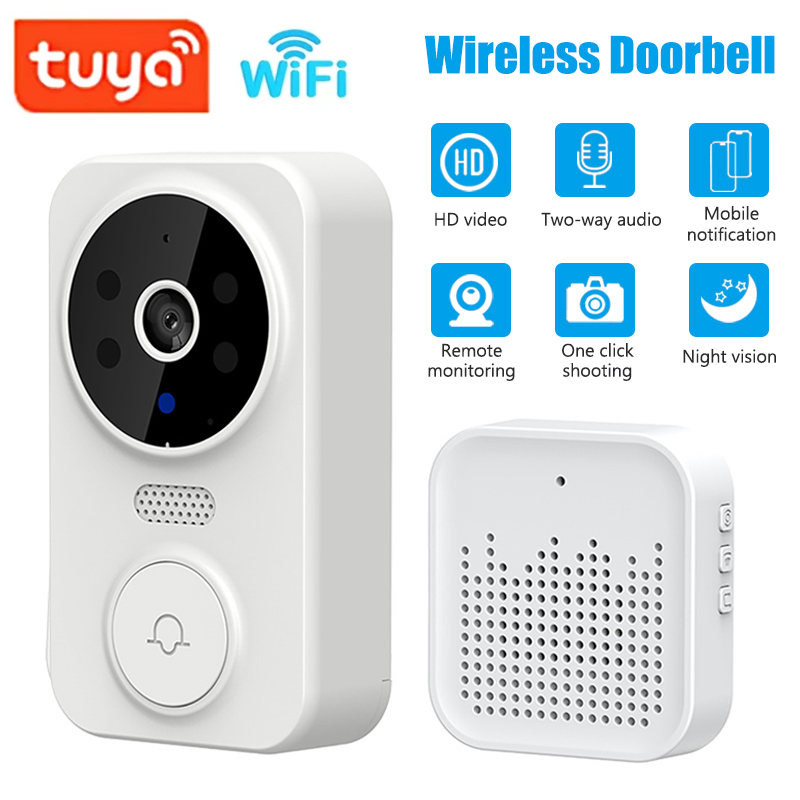 Home Security Camera Installation - WiFi Smart Video Doorbell Camera Night