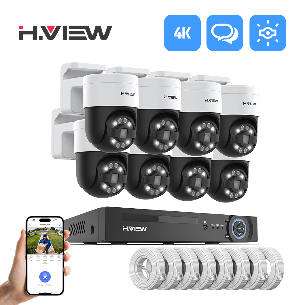 Home Security Tips - H.view 8Ch 4K 5MP 8MP Cctv