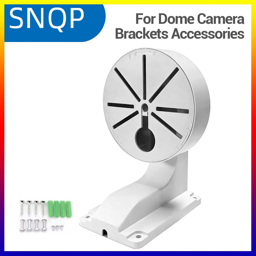 Home Security Camera Installation - L-shaped home office dome camera mount