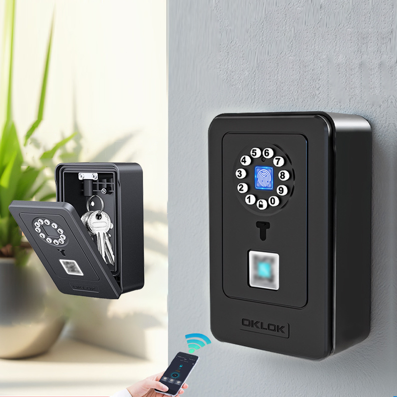 Home Security Key - Intelligent Padlock Hang Design Password Storage