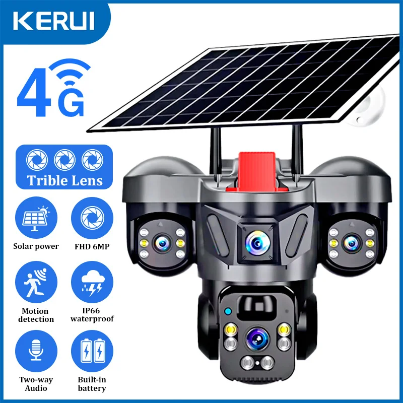 Home Security Tips - KERUI V380 Pro Outdoor PTZ 6MP