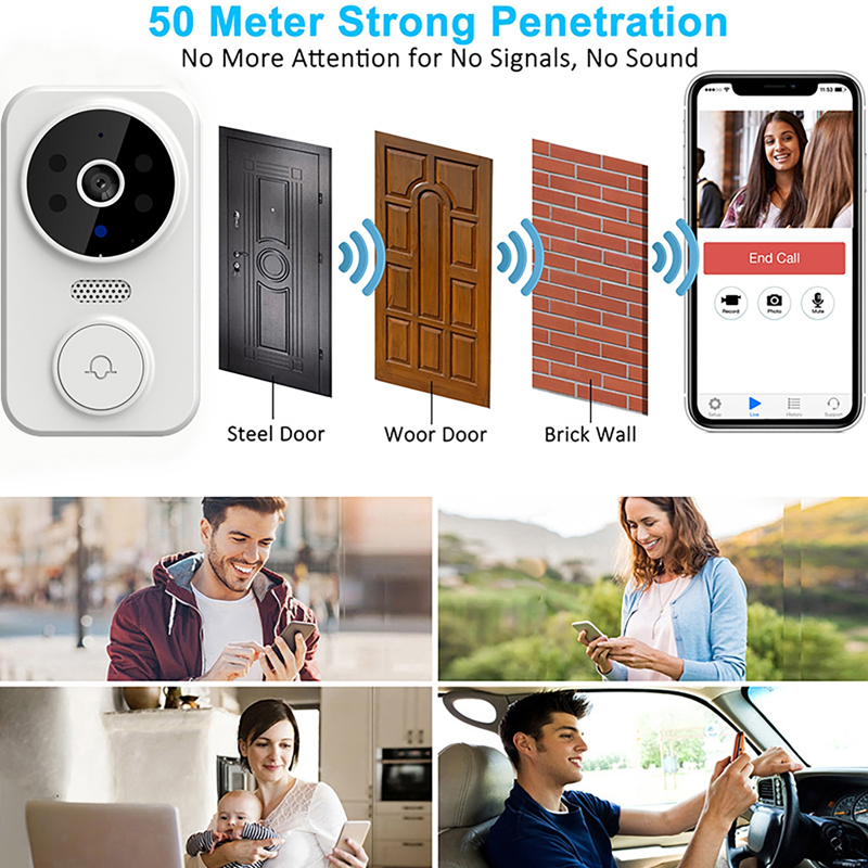 WiFi Smart Video Doorbell Came - Home Security Camera Installation review and price