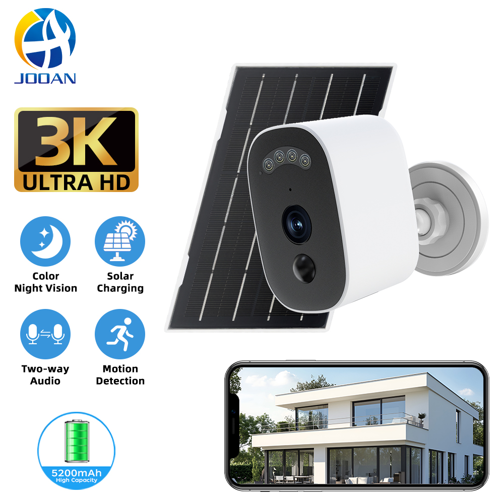 Jooan 3K HD Solar Security Cam - Home Security Tips review and price