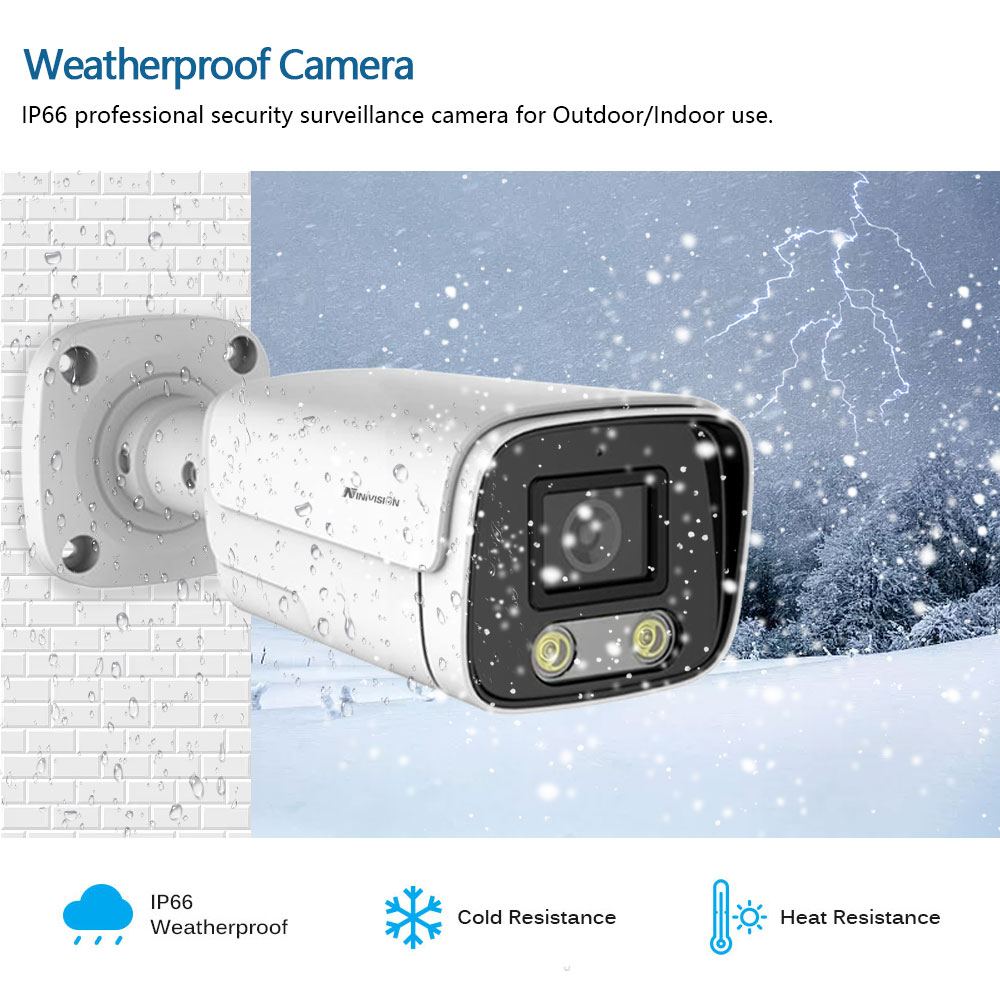 10CH 8MP HD Video Surveillance - Ip Camera Outdoor 4K review and price