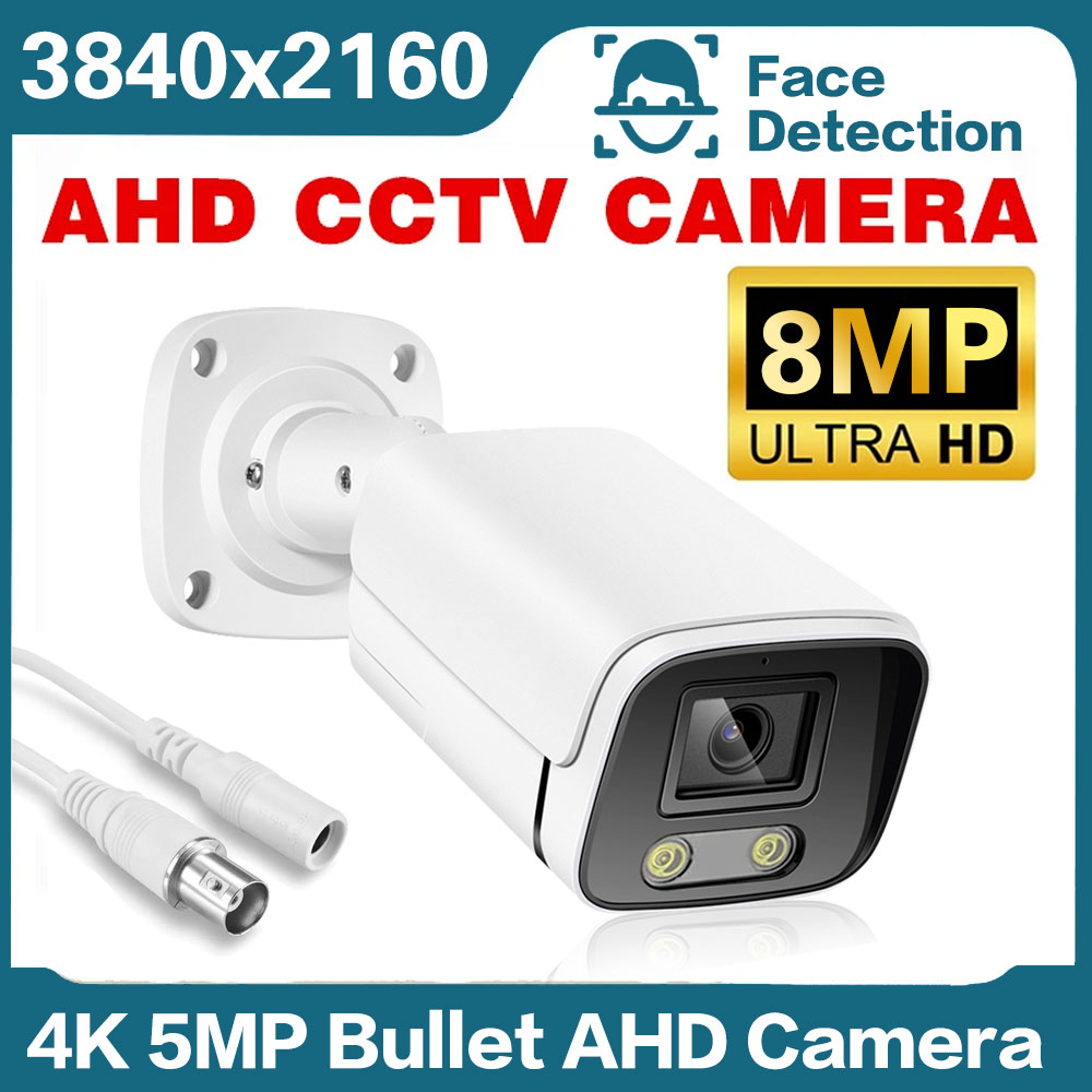8MP Face Full Color Night Visi - Ip Camera Outdoor 4K review and price