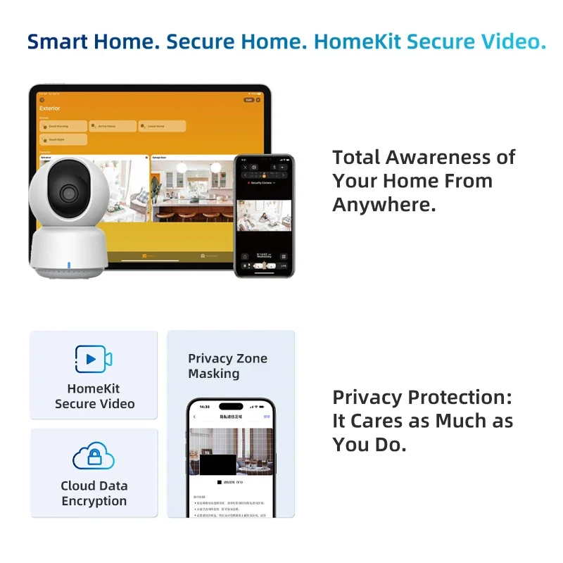 Original Aqara Smart Camera E1 - Home Security Camera Installation review and price