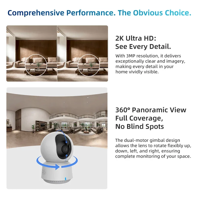 Original Aqara Smart Camera E1 - Home Security Camera Installation review and price