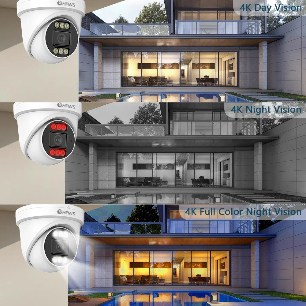 OEM 8MP 4K 25FPS PoE IP Camera - Ip Camera Outdoor 4K review and price