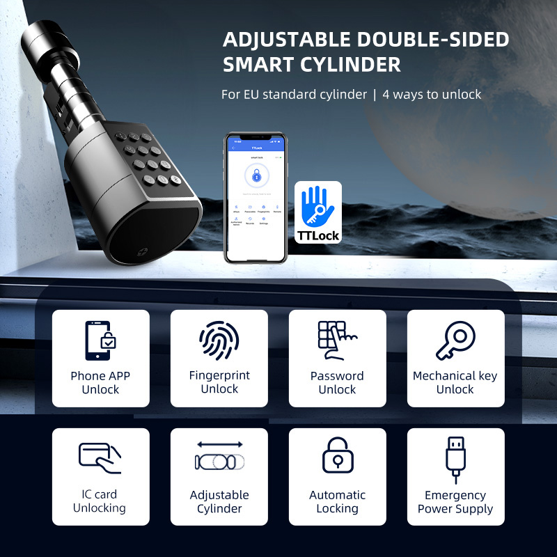Smart Euro Cylindrical Door Lo - Home Security Tips review and price