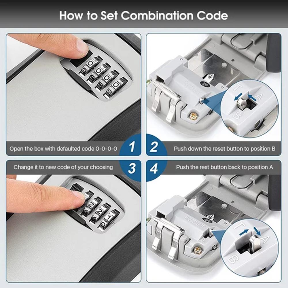 Wall-Mounted Key Storage Box P - Home Security Key review and price