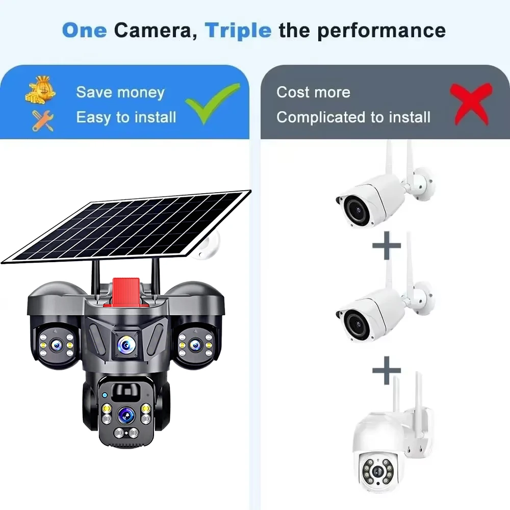 KERUI V380 Pro Outdoor PTZ 6MP - Home Security Tips review and price