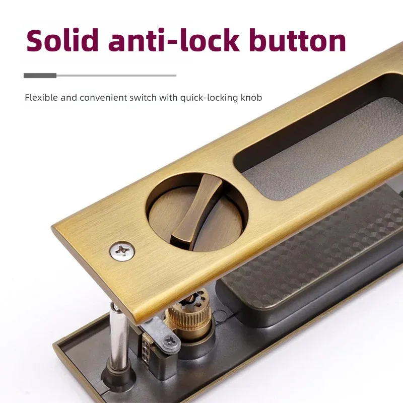 Heavy-Duty Black Sliding Door  - Home Security Key review and price