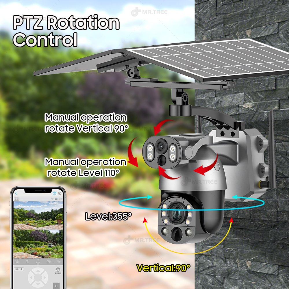 4K 50X Optical Zoom Dual Lens  - Ip Camera Outdoor 4K review and price